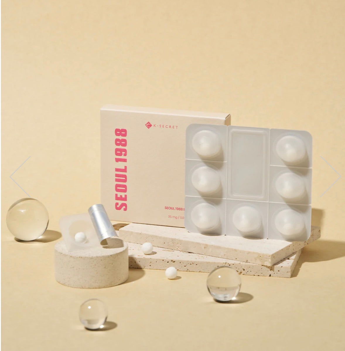 SEOUL 1988 BOOSTING BALL : COLLAGEN 100% K Secrect