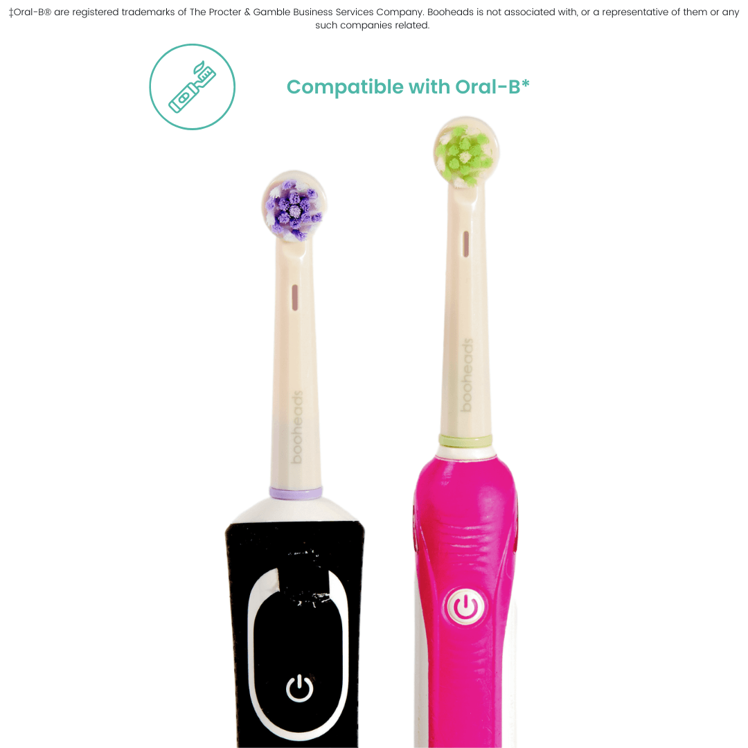 *SAMPLE* Oraboo - Biodegradable Electric Toothbrush Heads Compatible with OralB* booheads