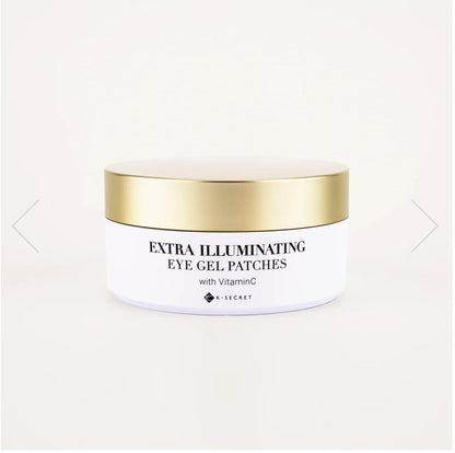 K-Secret Extra Illuminating Hydrogel Eye Gel Patches with Vitamin C -60 Each for Skin Care K Secrect