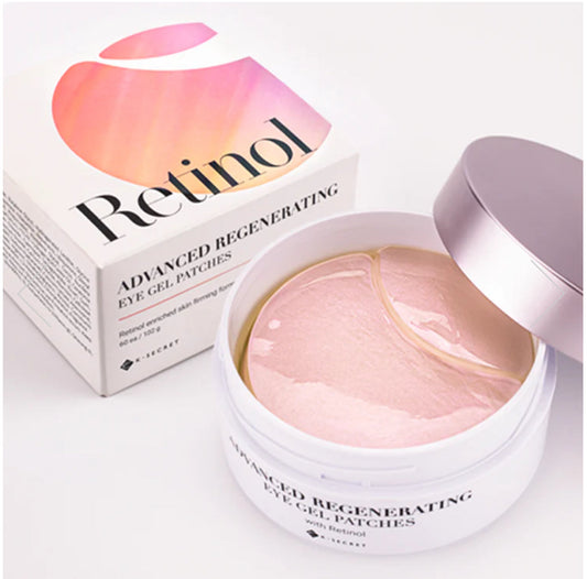 K-Secret Advanced Regenerating Hydrogel Eye Gel Patches with Retinol -60 each. K Secrect