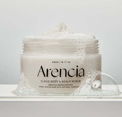 Arencia Fresh Cloud Body & Scalp Scrub-260g Arencia