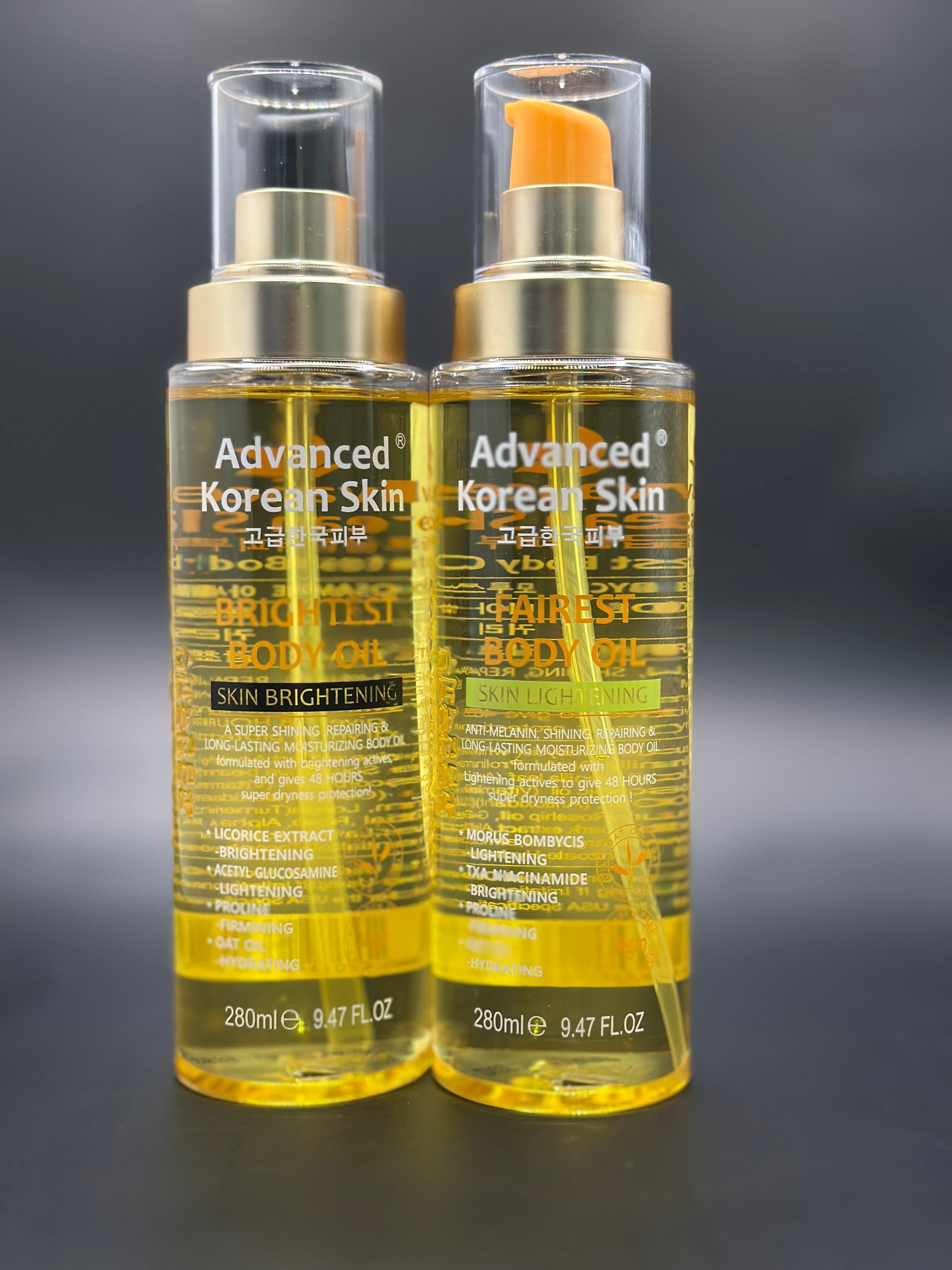 Advanced Korea Brightening Body Oil -200ml Advanced Korean