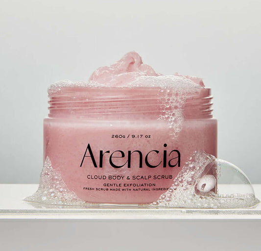 Arencia Fresh Cloud Body & Scalp Scrub-260g Arencia