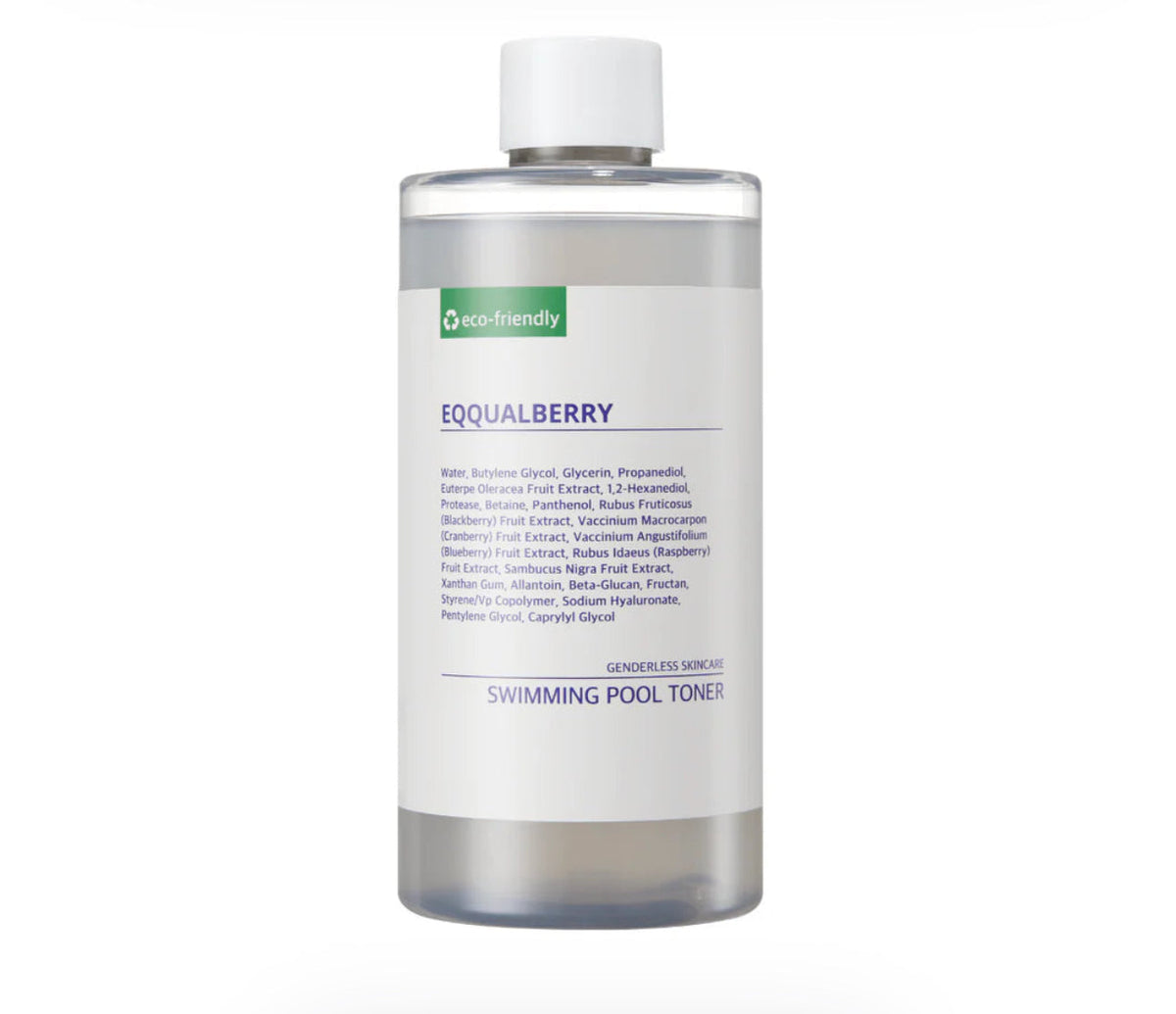 EQQUALBERRY Swimming Pool Face Toner 300ml & 155ml  Moisturising and Soothing Facial Toner for Face, Pore Control and Gentle Exfoliation, Suitable for Dry to Oily Skin EQQUALBERRY
