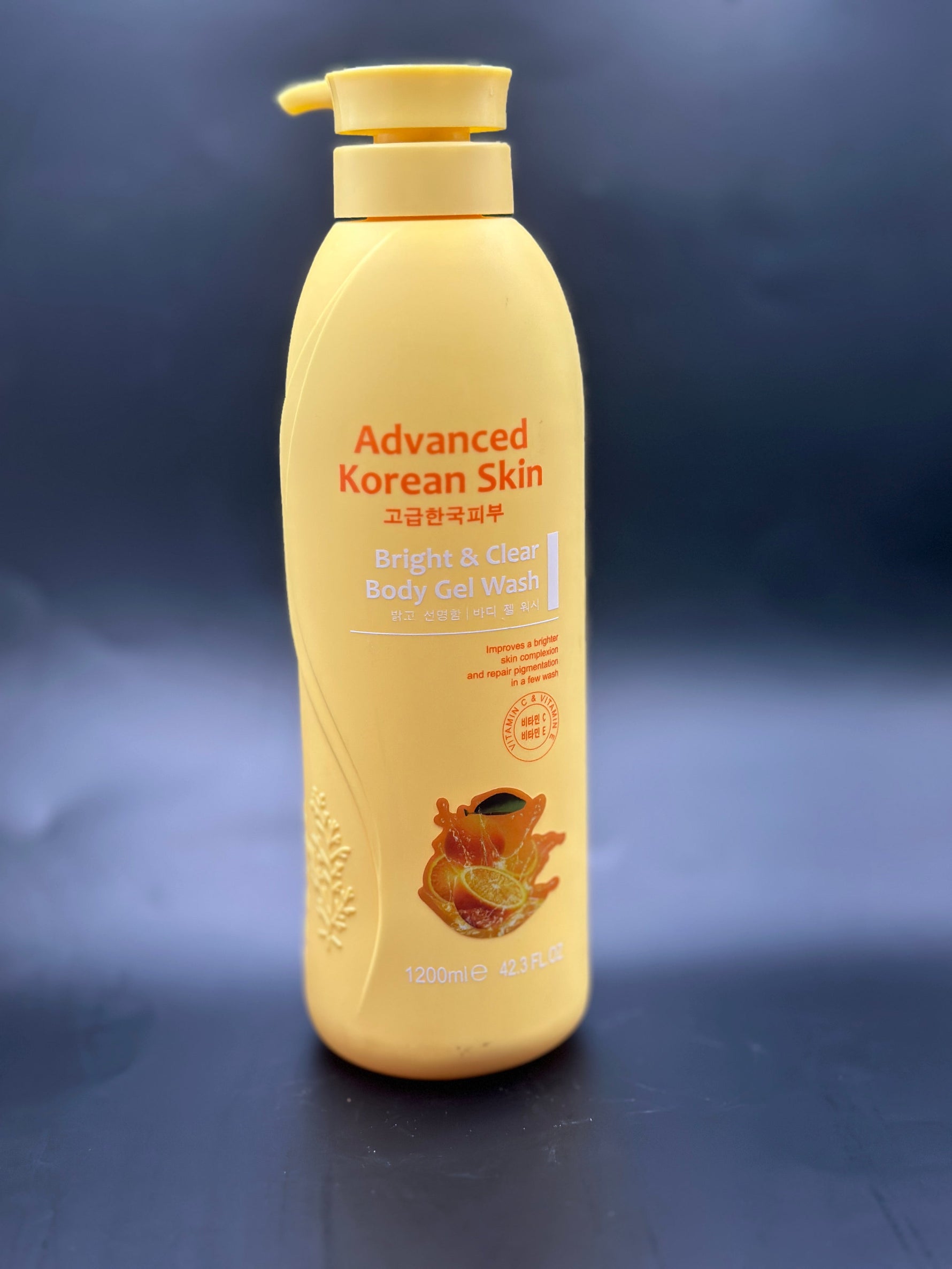 Advanced Korean Skin Bright & Clear Body Gel Wash -1200ml  | Lotion 500ml Advanced Korean