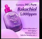 EQQUALBERRY Bakuchiol Plumping Serum - Natural Retinol Alternative for Sensitive Skin 1.01 oz / 30 ml EQQUALBERRY