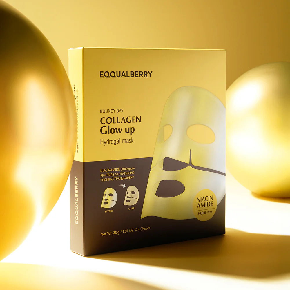 EQQUALBERRY PDRN Collagen Hydrogel Face Masks EQQUALBERRY