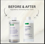 EQQUALBERRY Swimming Pool Face Toner 300ml & 155ml  Moisturising and Soothing Facial Toner for Face, Pore Control and Gentle Exfoliation, Suitable for Dry to Oily Skin EQQUALBERRY