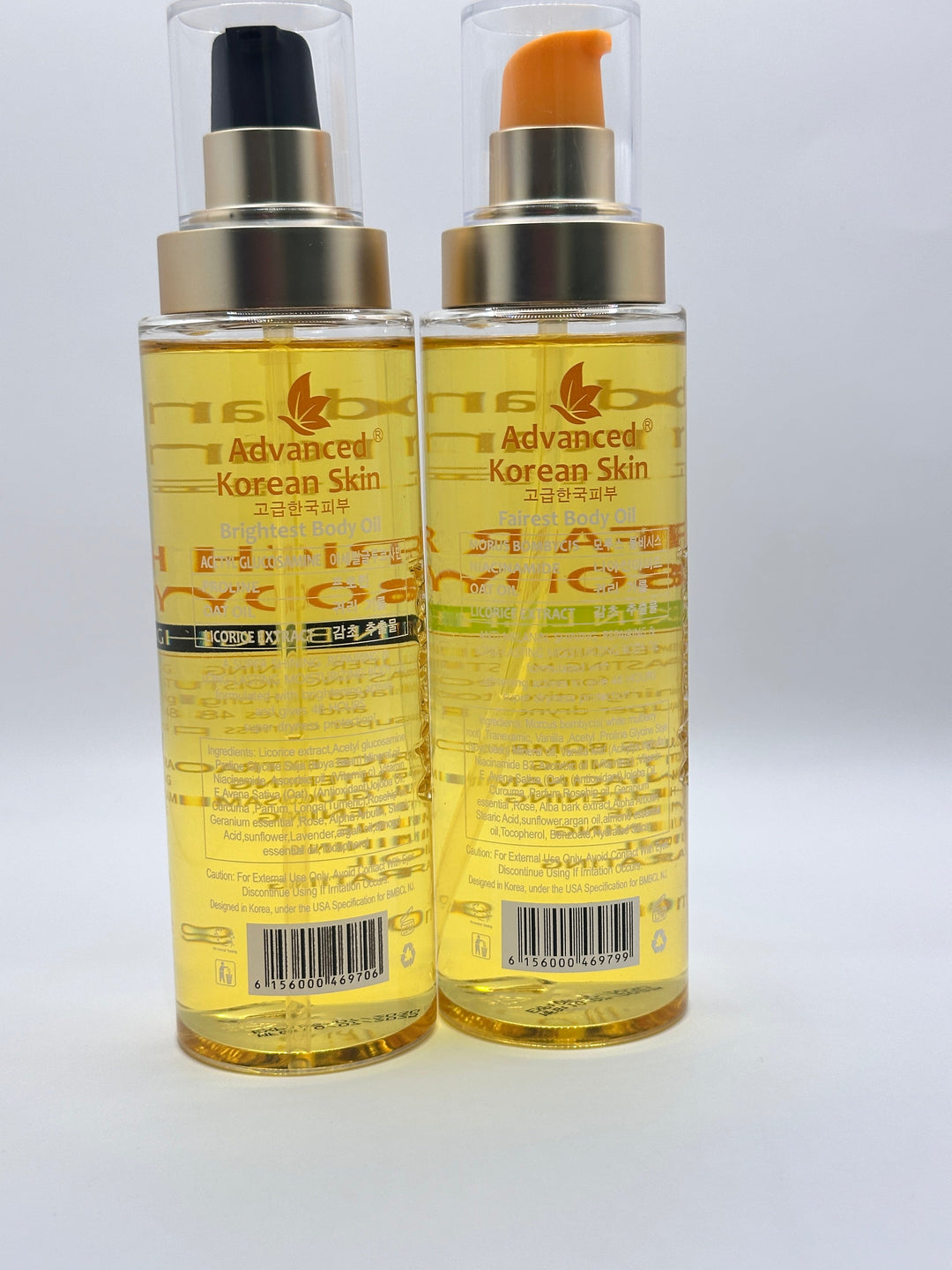 Advanced Korea Brightening Body Oil -200ml Advanced Korean