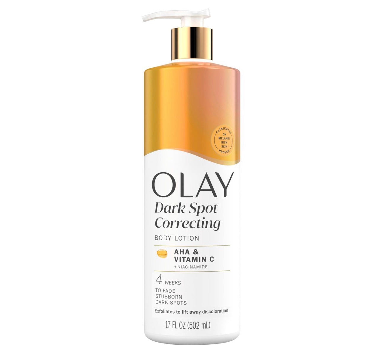 New OLAY Dark Spot Correcting Body Lotion with AHA, Vitamin C & Niacinamide-502ml OLAY
