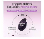 Equal Berry Purple PDRN Pore Minimizing Serum - Vegan Collagen & Peptides for Pore Refining & Skin Elasticity with Niacinamide & CICA Exosome for Calming Korean Glass Skin 1.01 FL OZ /30ml EQQUALBERRY