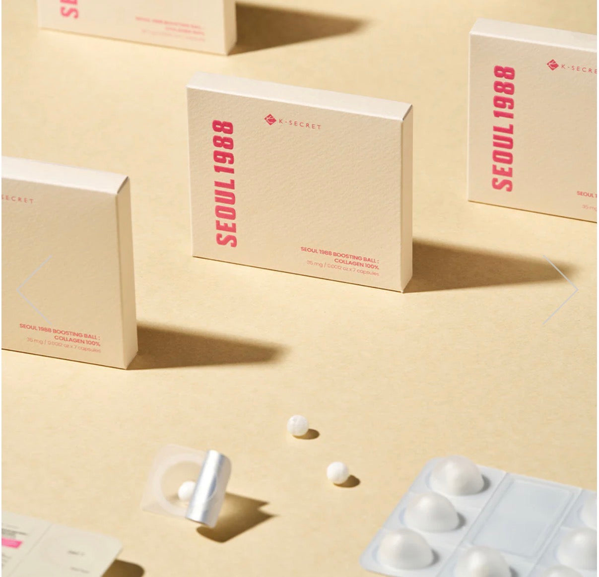 SEOUL 1988 BOOSTING BALL : COLLAGEN 100% K Secrect
