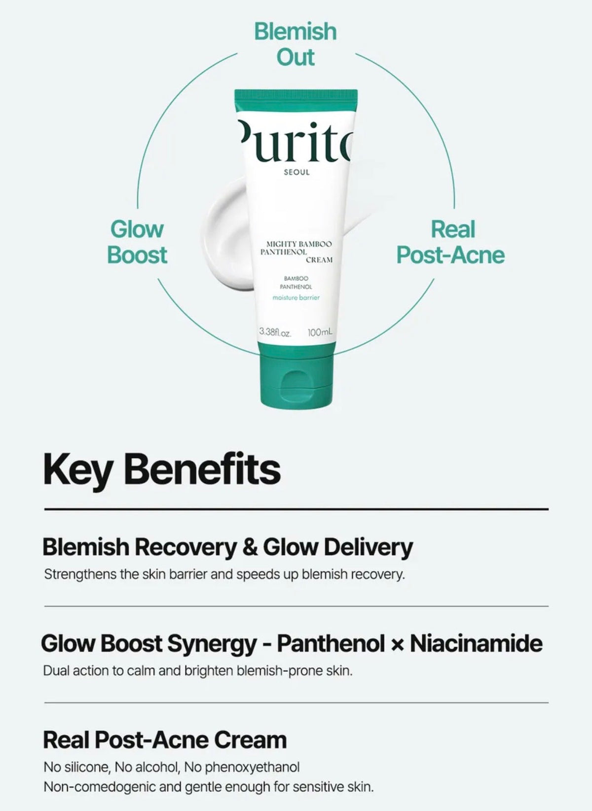 Purito SEOUL - Mighty Bamboo Panthenol Cream PURITO SEOUL