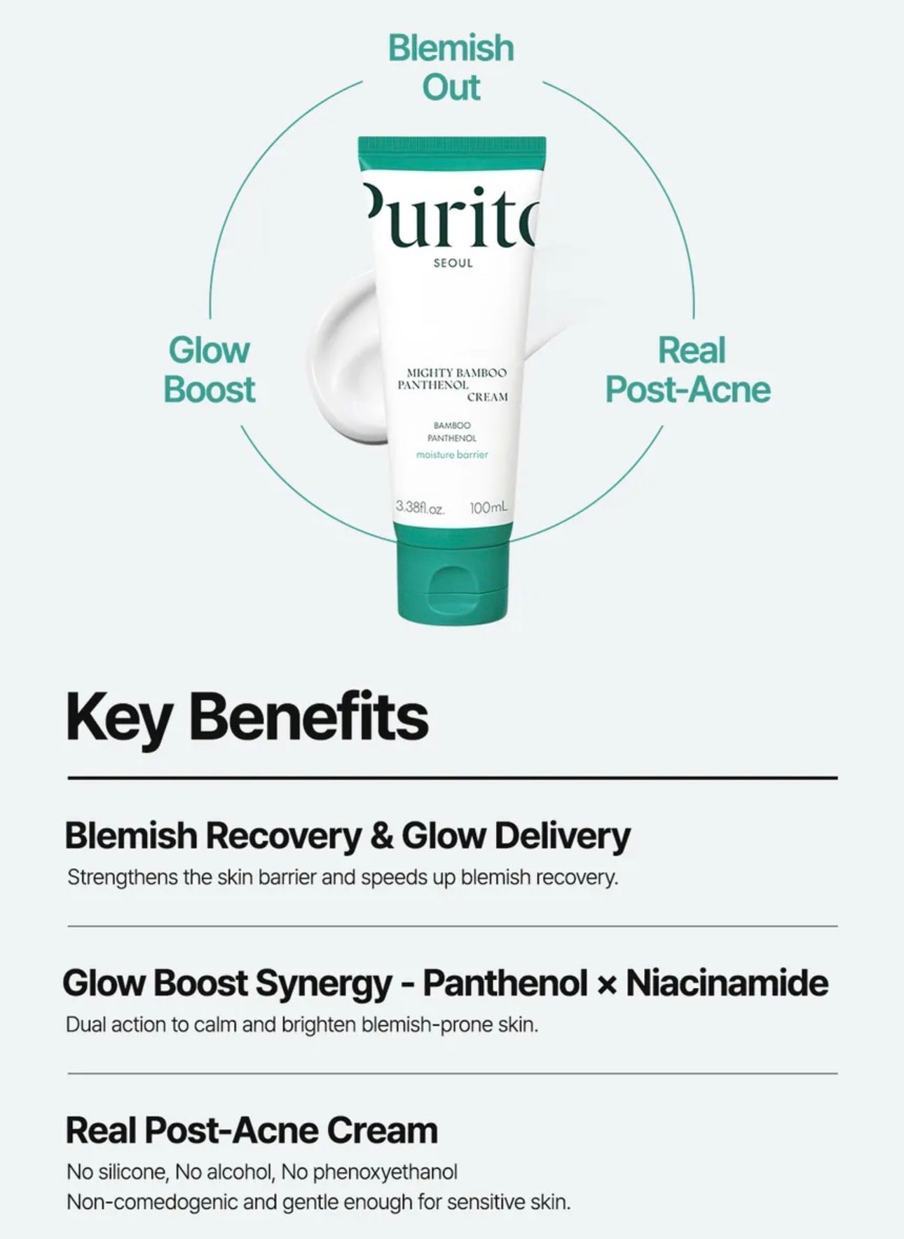 Purito SEOUL - Mighty Bamboo Panthenol Cream PURITO SEOUL