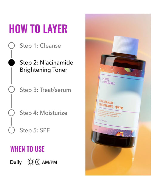 Good Molecules Niacinamide Brightening Toner 120ml