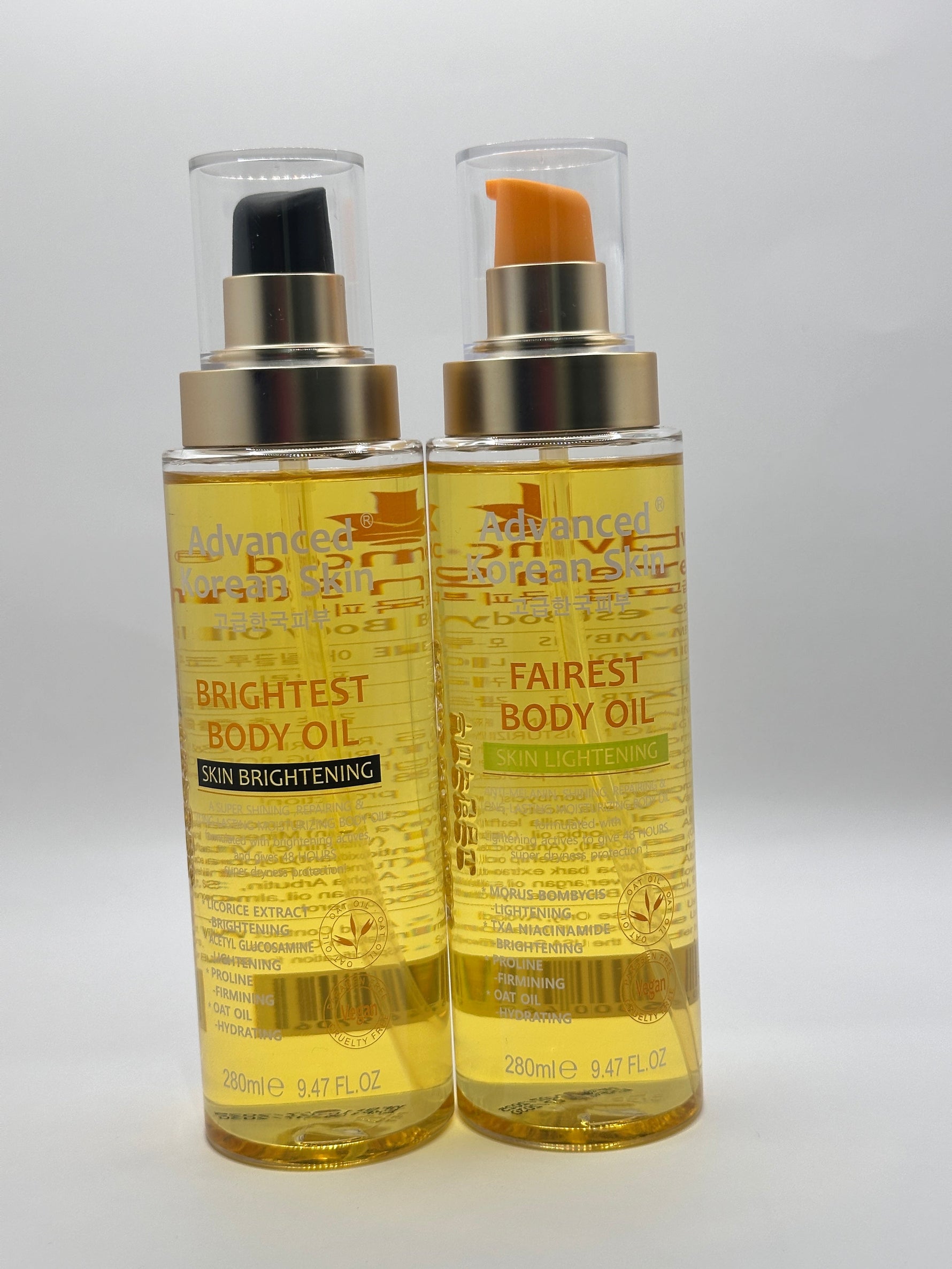 Advanced Korea Brightening Body Oil -200ml Advanced Korean