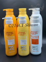 Advanced Korean Skin Bright & Clear Body Gel Wash -1200ml  | Lotion 500ml Advanced Korean