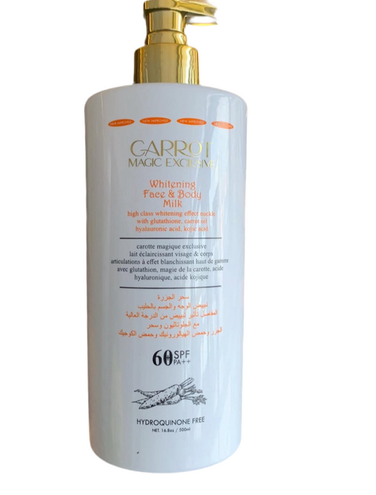 Carrot Magic Whitening Lotion