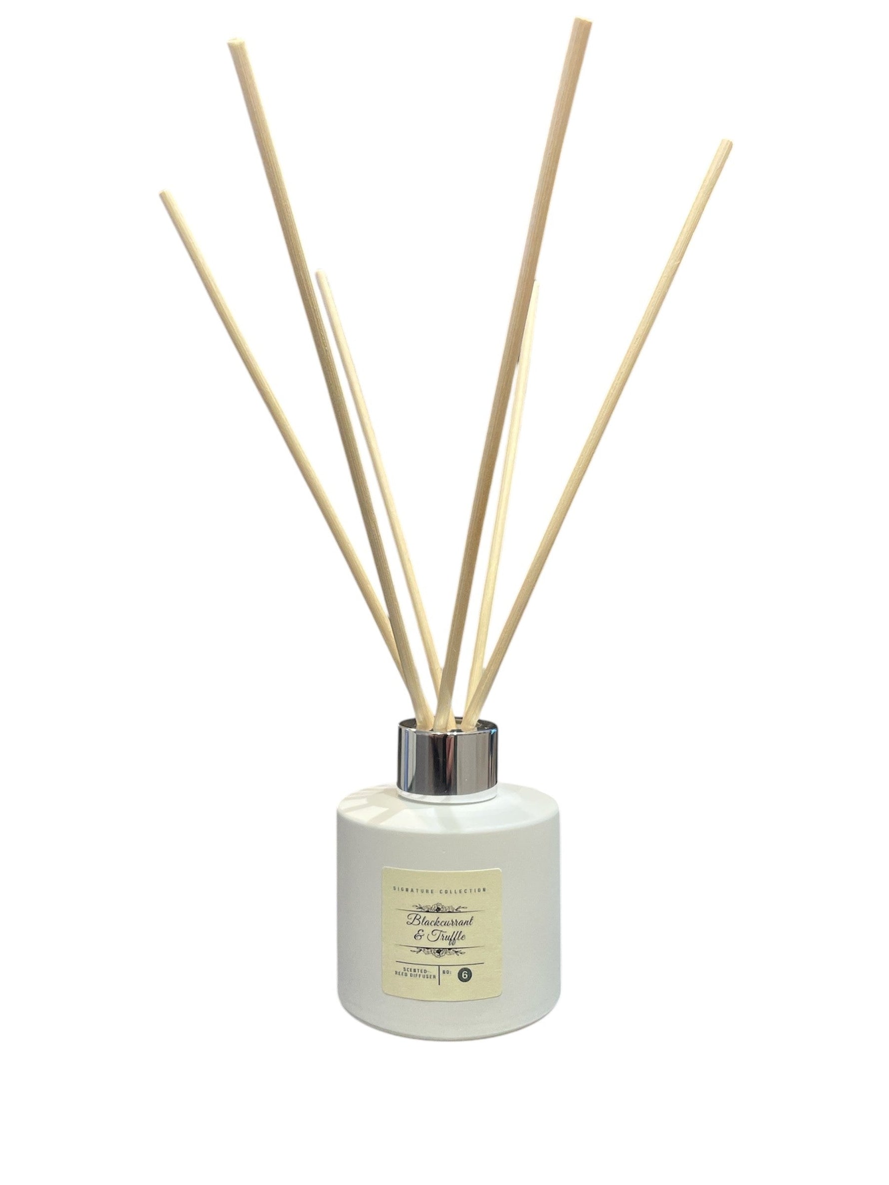 Blackcurrant & Truffle 100ml Reed Diffuser | Luxury Decadent Long-Lasting Fragrance Soulful Candles Uk