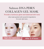 Medicube PDRN Pink Collagen Gel Mask - Overnight Face Mask for Glass Glow Skin Elasticity Hydrating Firming Moisturizing Korean Skincare 28g-1 piece Medicube