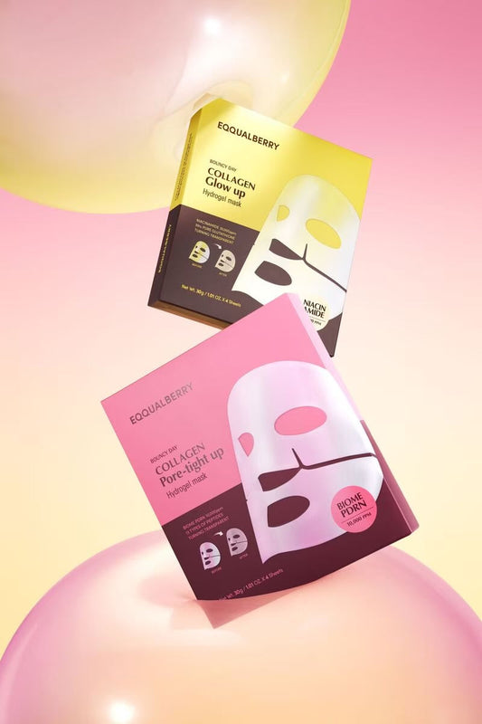 EQQUALBERRY PDRN Collagen Hydrogel Face Masks EQQUALBERRY