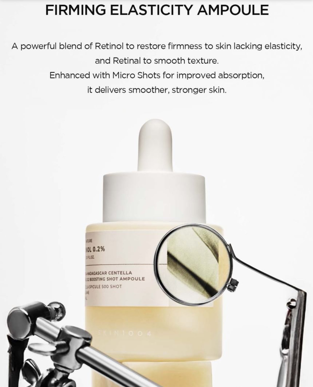 Skin1004 Madagascar Centella Retinol 0.2% Boosting Shot Ampoule -30ml Skin1004