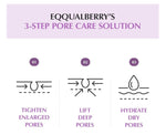 Equal Berry Purple PDRN Pore Minimizing Serum - Vegan Collagen & Peptides for Pore Refining & Skin Elasticity with Niacinamide & CICA Exosome for Calming Korean Glass Skin 1.01 FL OZ /30ml EQQUALBERRY