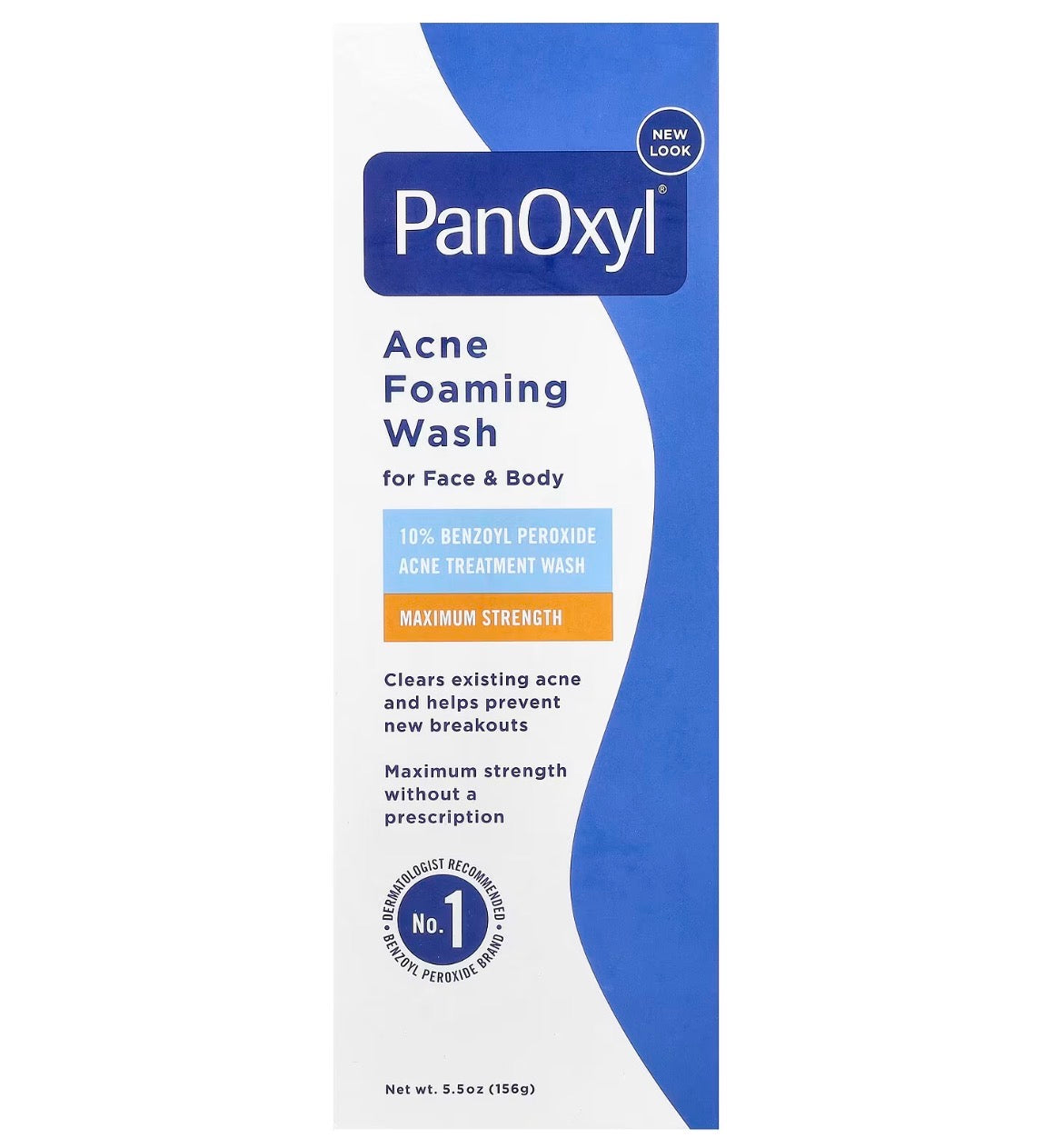 Panoxyl Acne Foaming Wash for Face & Body PanOxyl