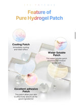 K-Secret Advanced Regenerating Hydrogel Eye Gel Patches with Retinol -60 each. K Secrect