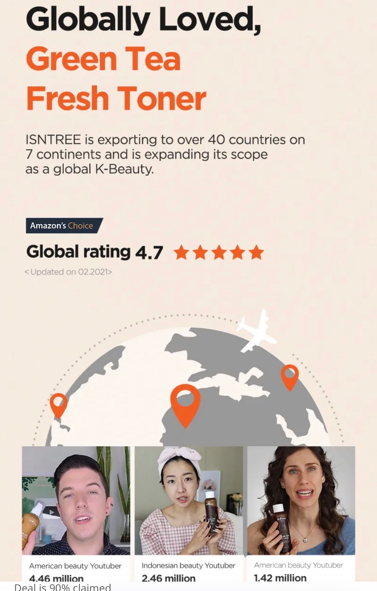 Isntree Green Tea Fresh Toner Isntree