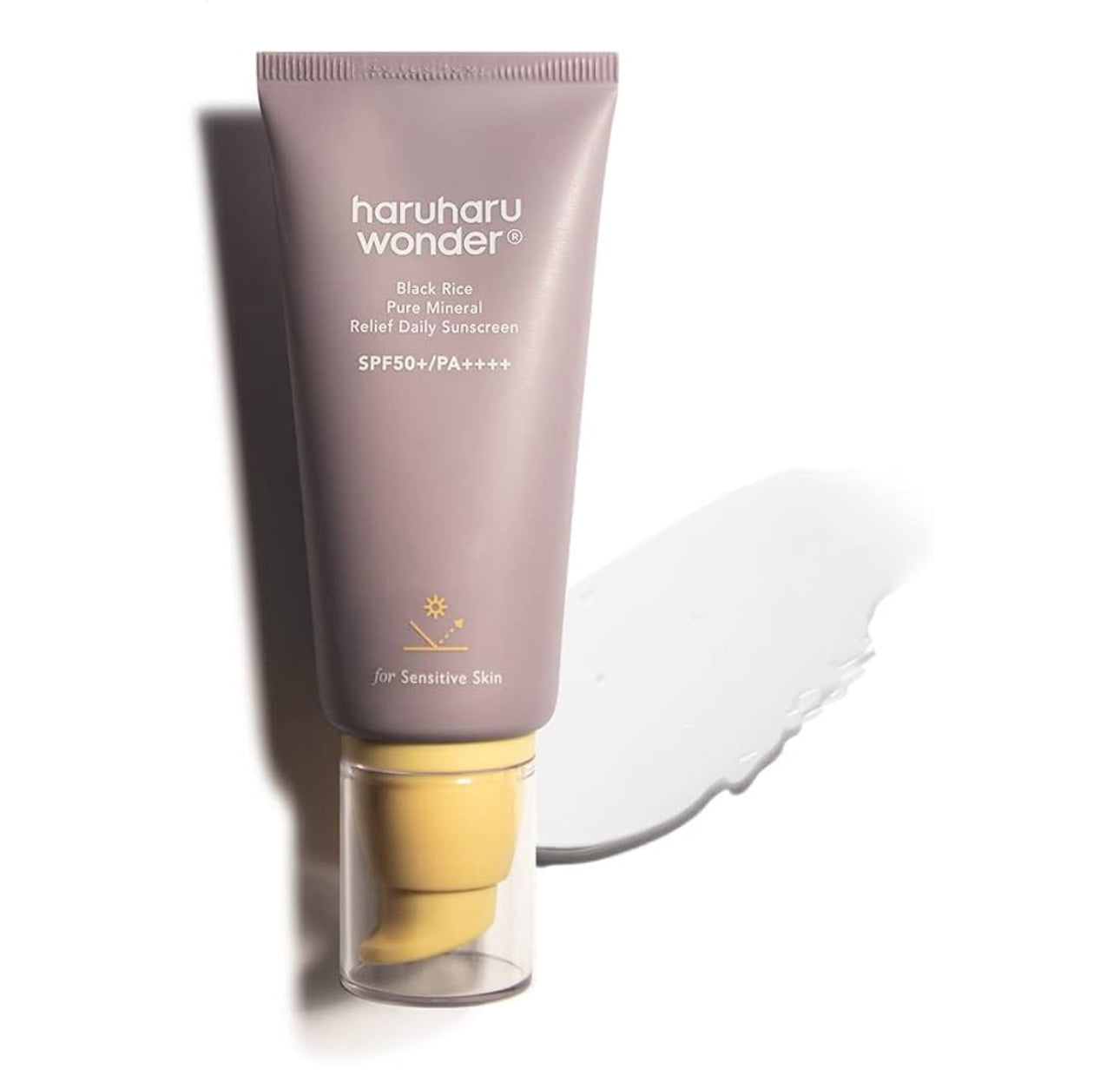 Haruharu Wonder Black Rice Pure Mineral Relief Daily Sunscreen SPF50+/PA++++ Haruharu
