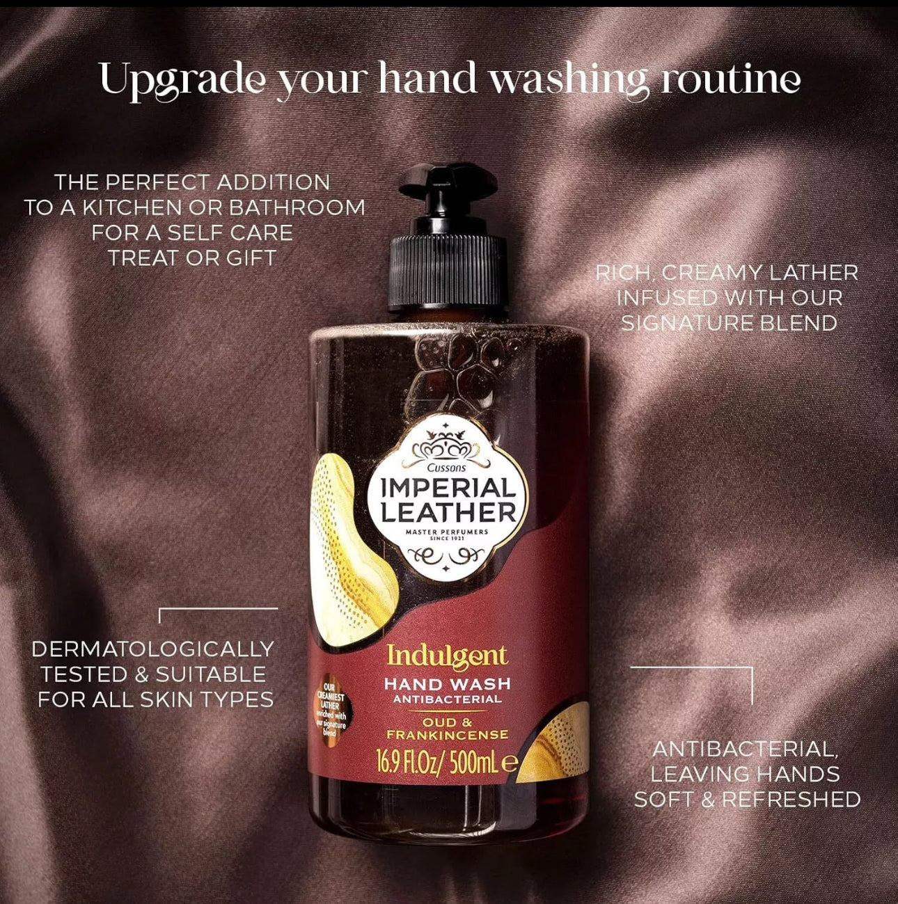 Imperial Leather Indulgent Oud & Frankincense Hand Wash 500ml Imperial Leather