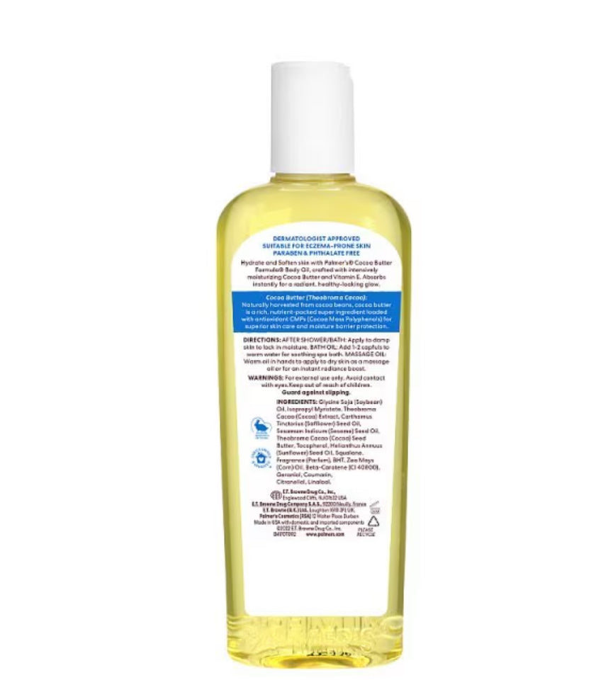 Palmer Moisturising Body Oil-250ml Palmers