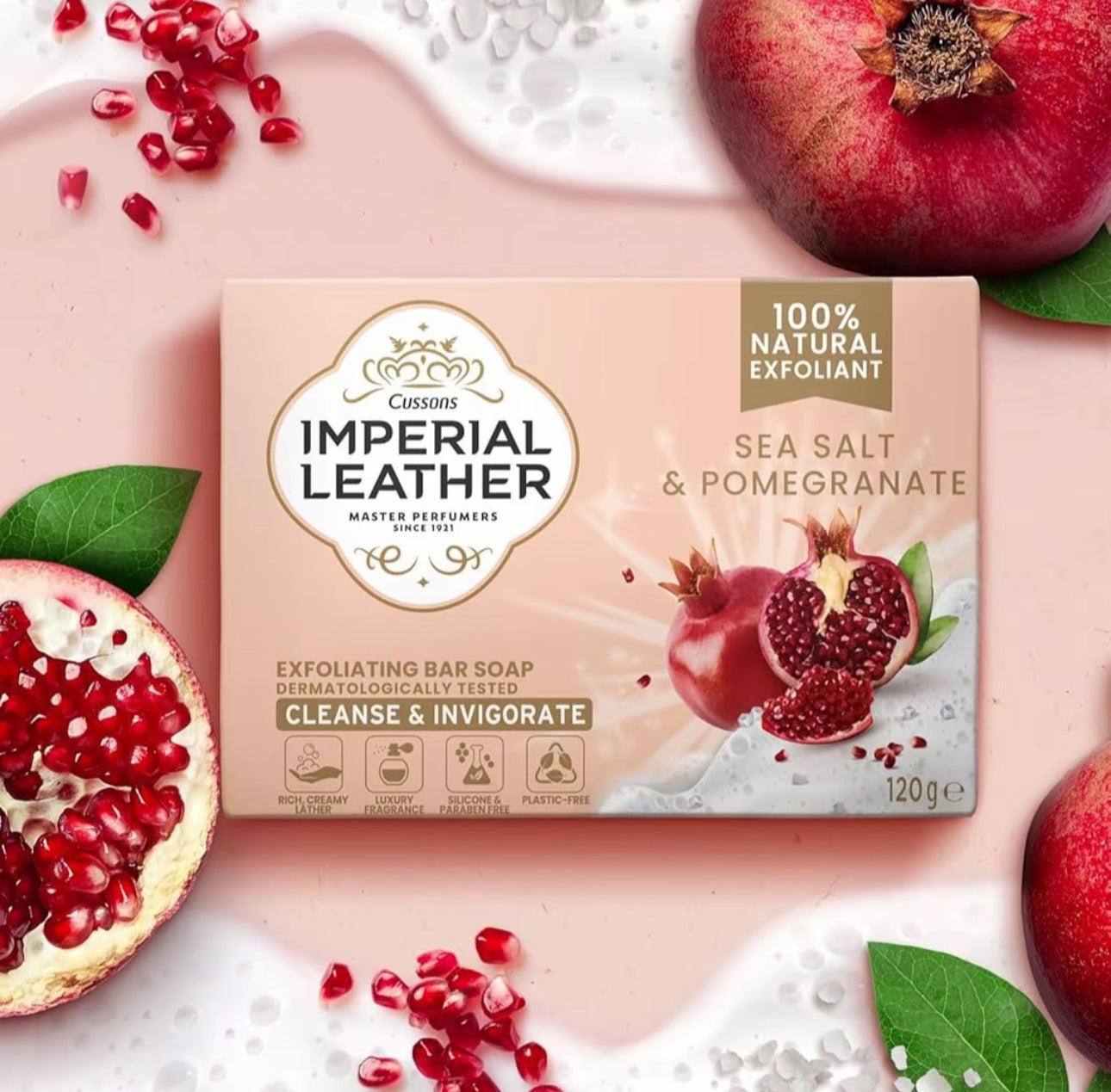 Imperial leather Exfoliating Bar Soaps 120g Imperial Leather