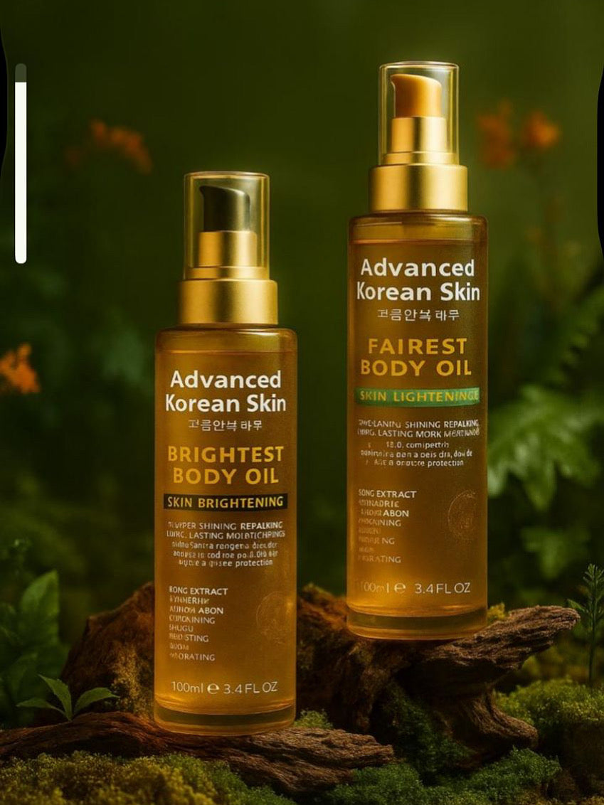Advanced Korea Brightening Body Oil -200ml Advanced Korean