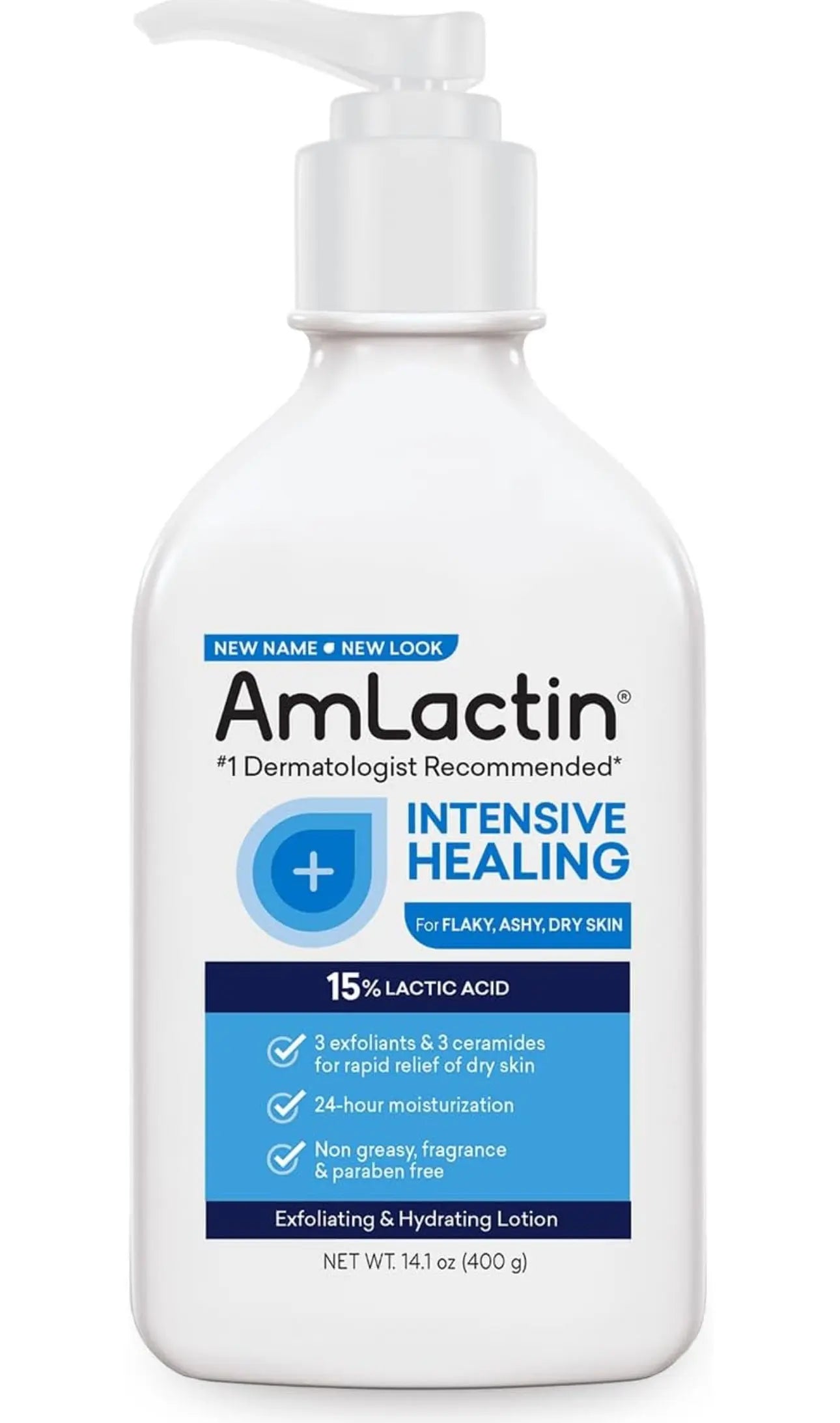 AmLactin Intensive Healing Body Lotion for Dry Skin Amlactin