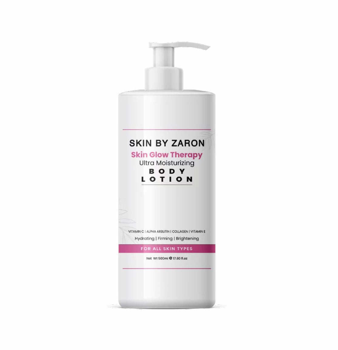 Skin by Zaron - Vitamin C Body Lotion & Body Wash - 500ml |  650ml Skin By Zaron