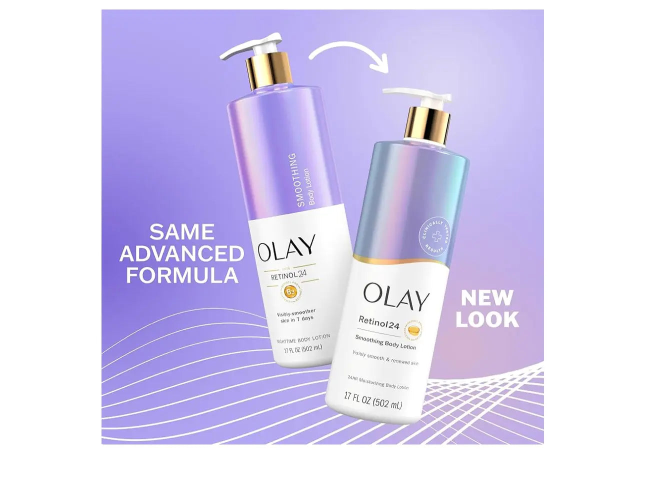 Retinol Body Lotion 502ml OLAY