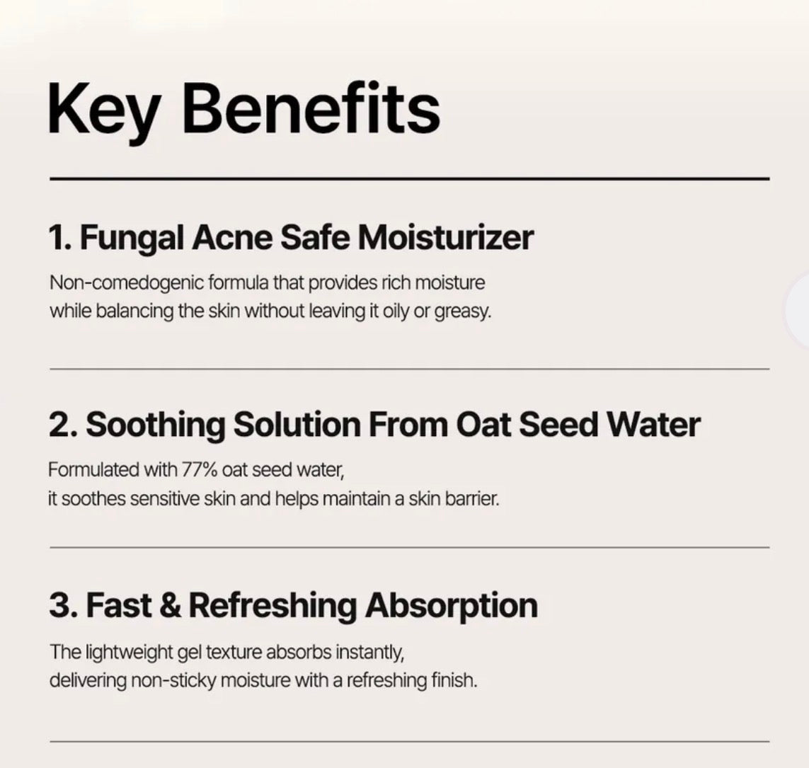 PURITO SEOUL - Oat-In Calming Gel Cream PURITO SEOUL