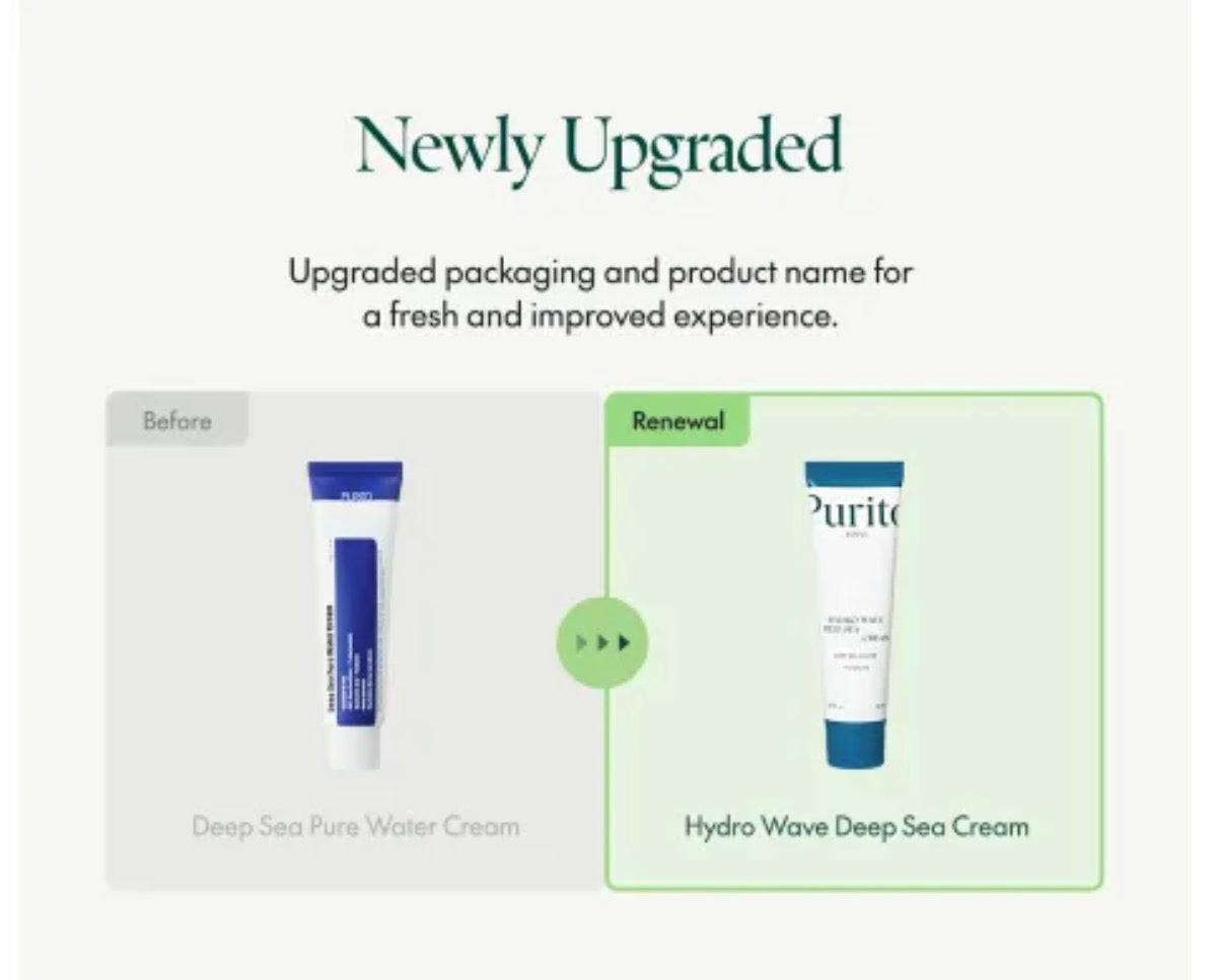PURITO  SEOUL - Hydro Wave Deep Sea Cream PURITO SEOUL