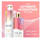 OLAY Hyaluronic Body Lotion & Wash - 502ml & 591ml. OLAY