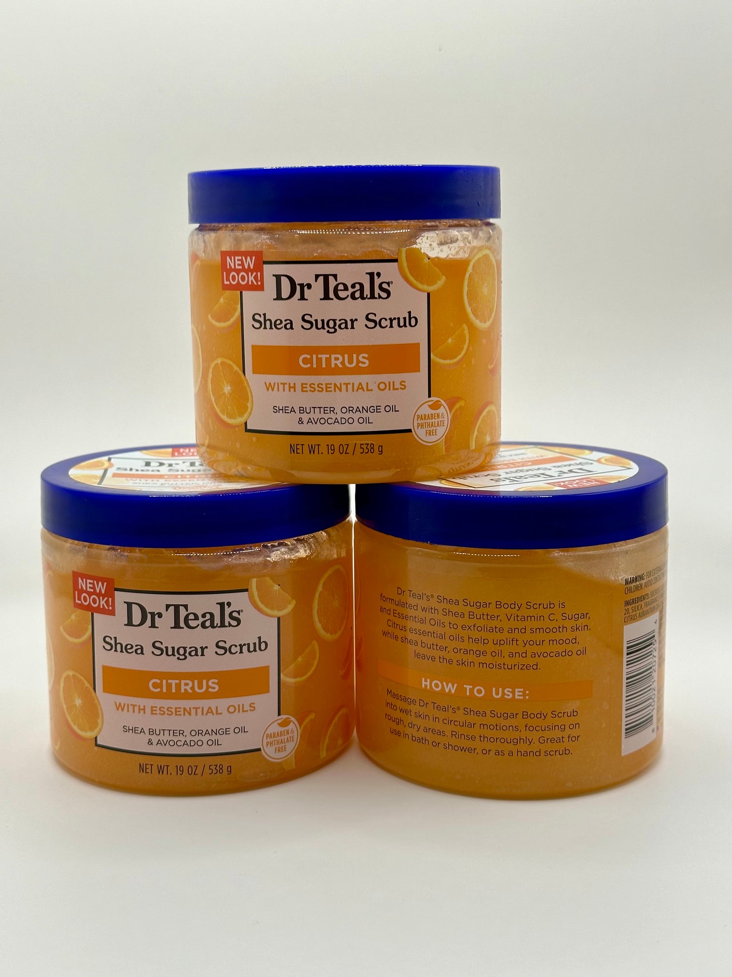 Dr Teal's Shea Sugar Body Scrub, Daytime with Vitamin C