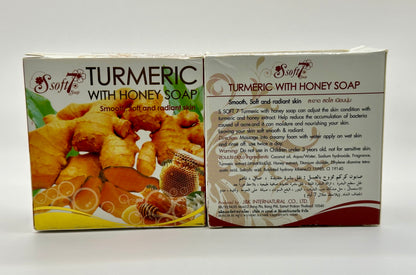 Tumeric Honey Soap 100g