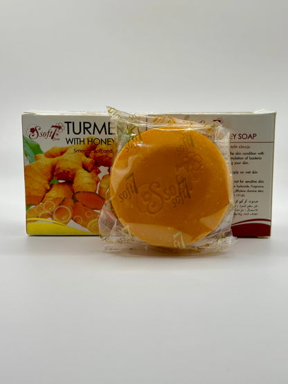 Tumeric Honey Soap 100g