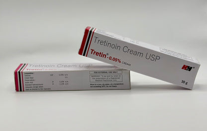 Tretinoin Cream & Gel - 0.05% For Acne Treatment