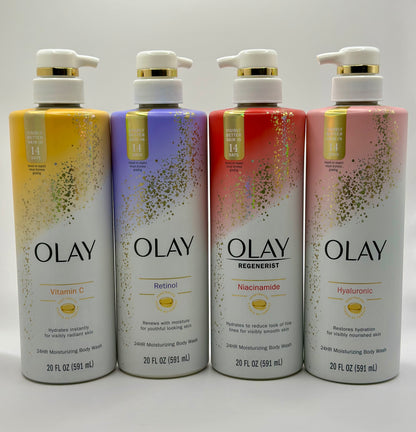 SELF CARE SETS : OLAY Body Wash & Lotion MIX & MATCH -( A pack of 2) 502ml & 591ml