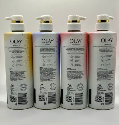 SELF CARE SETS : OLAY Body Wash & Lotion MIX & MATCH -( A pack of 2) 502ml & 591ml