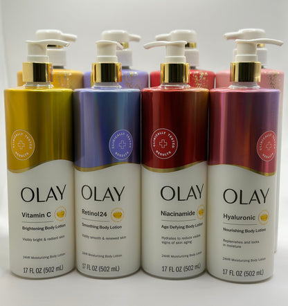 SELF CARE SETS : OLAY Body Wash & Lotion MIX & MATCH -( A pack of 2) 502ml & 591ml