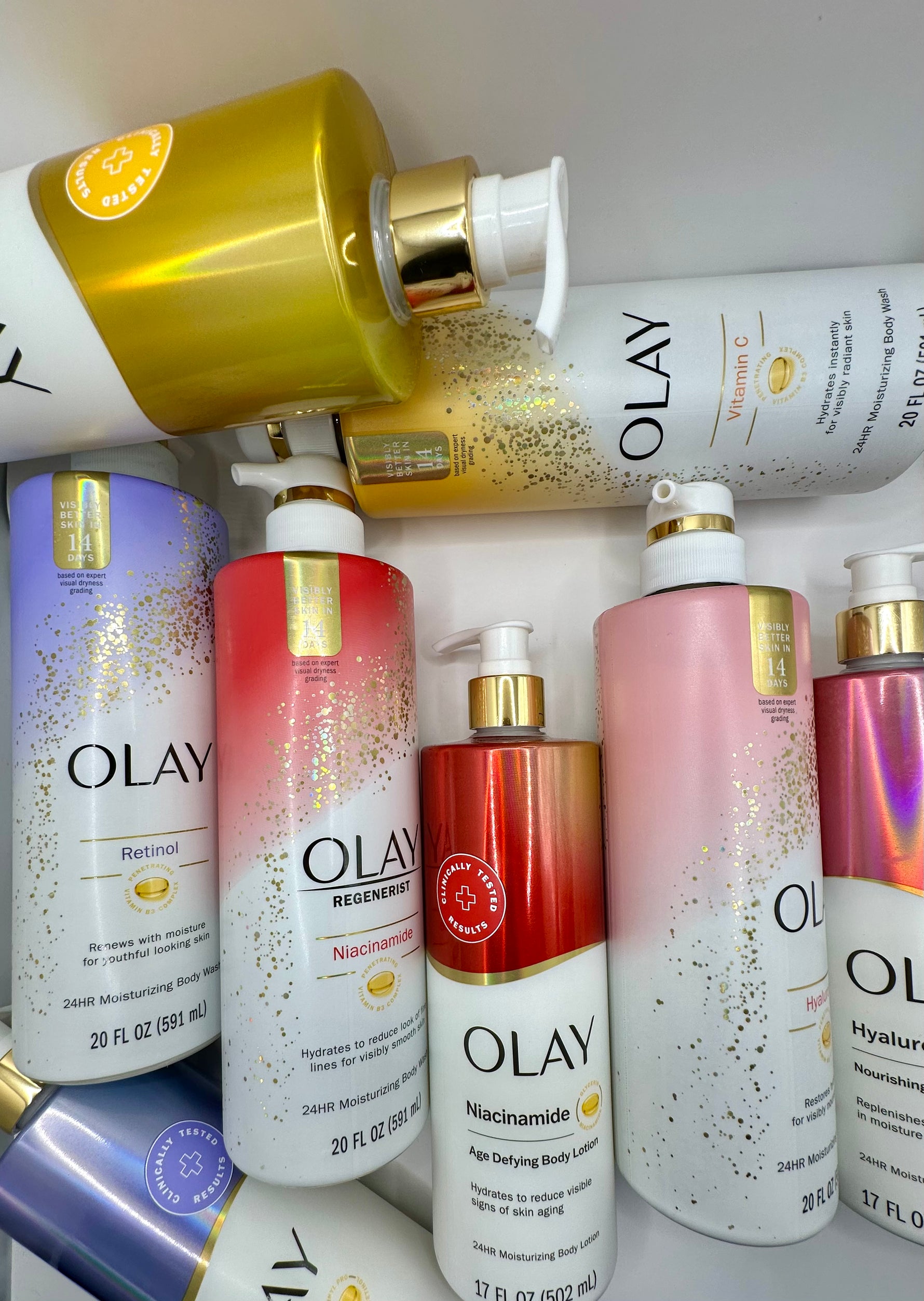 SELF CARE SETS : OLAY Body Wash & Lotion MIX & MATCH -( A pack of 2) 502ml & 591ml OLAY