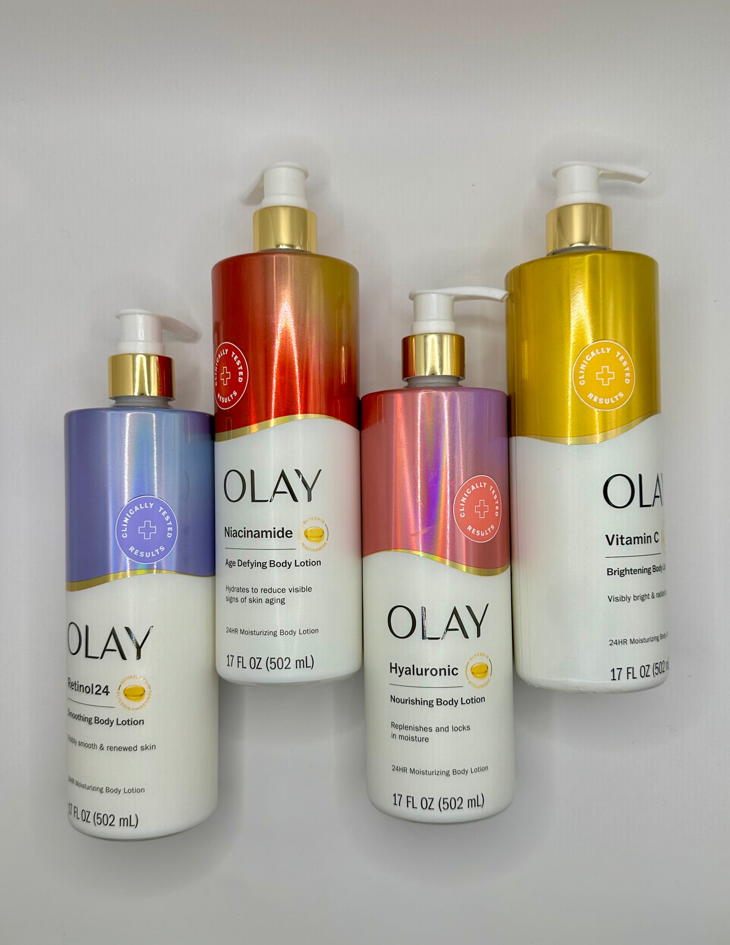 SELF CARE SETS : OLAY Body Wash & Lotion MIX & MATCH -( A pack of 2) 502ml & 591ml